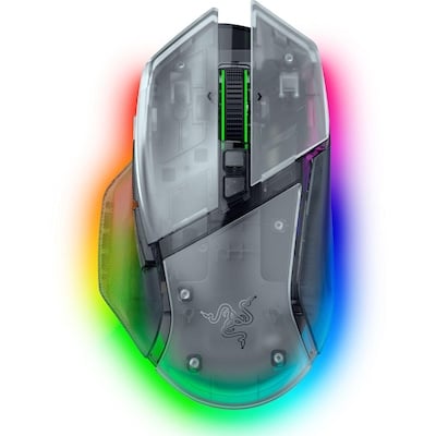 RAZER Basilisk V3 Pro 35K Phantom White Edition Voll anpassbare kabellose ergonomische Gaming Maus