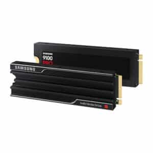 Samsung 9100 PRO NVMe SSD 1 TB M.2 PCIe 5.0 VD-NAND TLC mit Kühlkörper