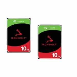Seagate 2er Set IronWolf NAS HDD ST10000VN000 20TB - 2x10TB 3