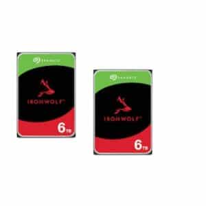 Seagate 2er Set IronWolf NAS HDD ST6000VN006 12TB - 2x6 TB 3