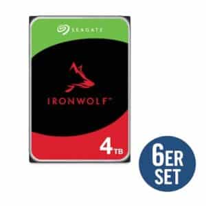 Seagate 6er Set IronWolf NAS HDD ST4000VN006 24TB - 6x4 TB 3