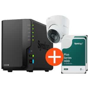 Synology Surveillance Bundle Diskstation DS225+ 2x8TB HDD + TC500 Kamera