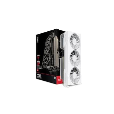 XFX Swift Radeon RX 9070 OC White Triple Fan 90mm Gaming Edition Grafikkarte 16GB GDDR6 DP/HDMI