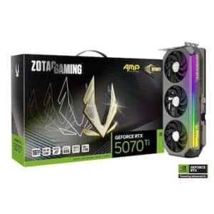ZOTAC GAMING GeForce RTX 5070 Ti AMP Extreme INFINITY 16GB GDDR7 Grafikkarte 3x DP