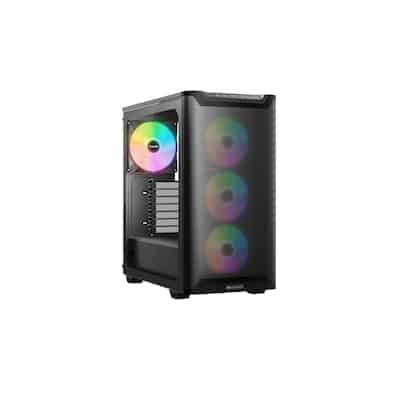 be quiet! Pure Base 501 LX Schwarz Midi Tower Gaming Gehäuse mit Seitenfenster